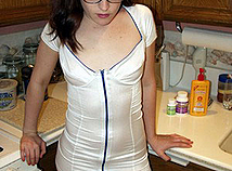 White nurse outfit