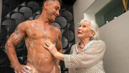 Mature.nl – Granny Maria does a hot stud in the shower 263x148 - Mature.nl – Granny Maria does a hot stud in the shower